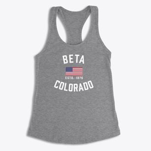 Beta Colorado Patriot Women's Racerback Tank