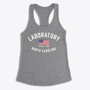 Laboratory North Carolina Patriot Women's Racerback Tank