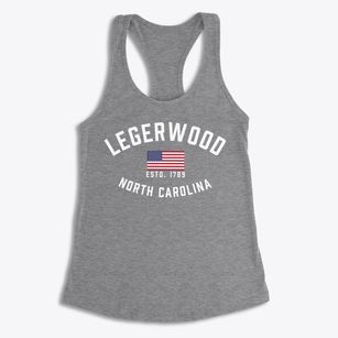 Legerwood North Carolina Patriot Women's Racerback Tank
