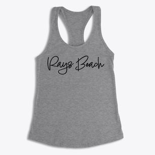 Rays Beach North Carolina Freestyle Women's Racerback Tank