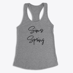 Sims Spring Tennessee Freestyle Women's Racerback Tank