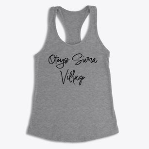 Oteys Sierra Village California Freestyle Women's Racerback Tank