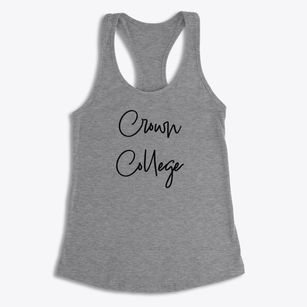 Crown College Minnesota Freestyle Women's Racerback Tank