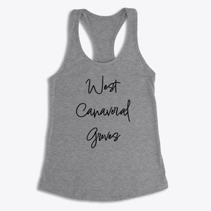 West Canaveral Groves Florida Freestyle Women's Racerback Tank