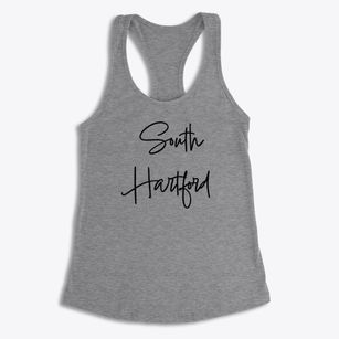 South Hartford New York Freestyle Women's Racerback Tank
