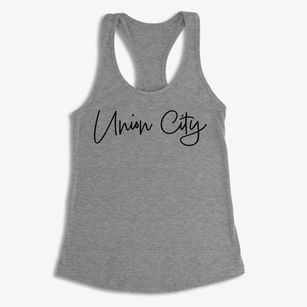 Union City Missouri Freestyle Women's Racerback Tank