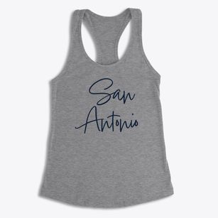 San Antonio Texas Freestyle Women's Racerback Tank