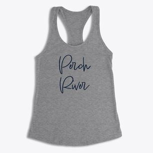 Perch River New York Freestyle Women's Racerback Tank
