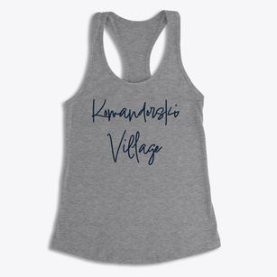 Komandorski Village California Freestyle Women's Racerback Tank