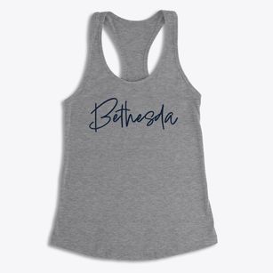 Bethesda Maryland Freestyle Women's Racerback Tank