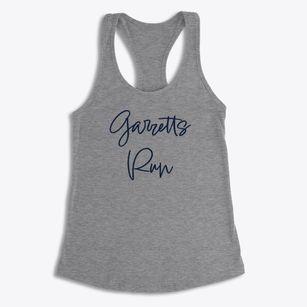 Garretts Run Pennsylvania Freestyle Women's Racerback Tank