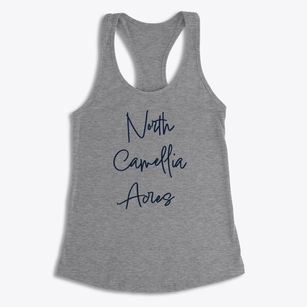North Camellia Acres Virginia Freestyle Women's Racerback Tank