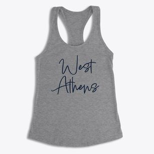 West Athens New York Freestyle Women's Racerback Tank