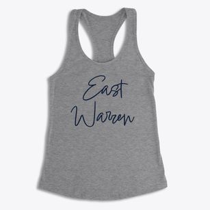 East Warren Vermont Freestyle Women's Racerback Tank