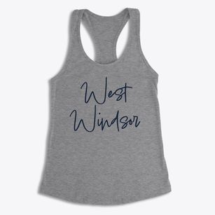 West Windsor New York Freestyle Women's Racerback Tank