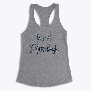 West Plattsburgh New York Freestyle Women's Racerback Tank