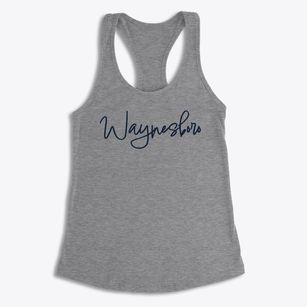 Waynesboro Georgia Freestyle Women's Racerback Tank