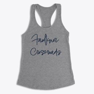 Faulkner Crossroads North Carolina Freestyle Women's Racerback Tank