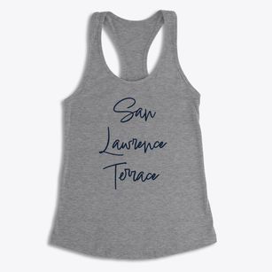 San Lawrence Terrace California Freestyle Women's Racerback Tank