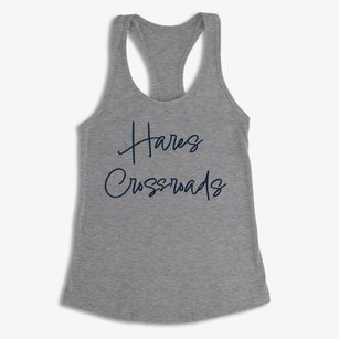 Hares Crossroads North Carolina Freestyle Women's Racerback Tank