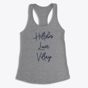 Hillsboro Lower Village New Hampshire Freestyle Women's Racerback Tank