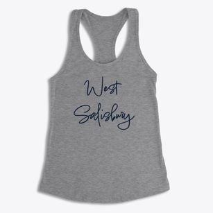 West Salisbury New Hampshire Freestyle Women's Racerback Tank