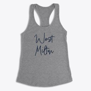 West Milton Ohio Freestyle Women's Racerback Tank