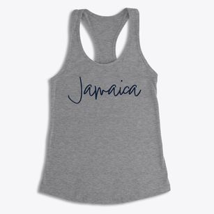 Jamaica Nebraska Freestyle Women's Racerback Tank