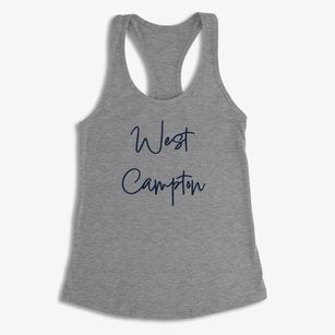 West Campton New Hampshire Freestyle Women's Racerback Tank