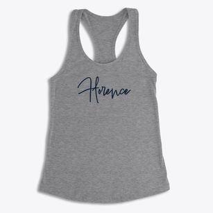Florence Idaho Freestyle Women's Racerback Tank