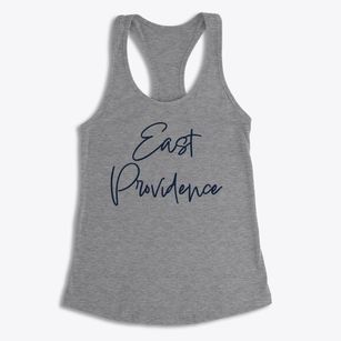 East Providence Rhode Island Freestyle Women's Racerback Tank