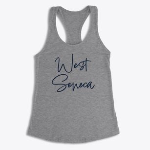 West Seneca New York Freestyle Women's Racerback Tank