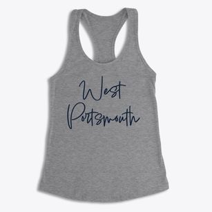 West Portsmouth Ohio Freestyle Women's Racerback Tank