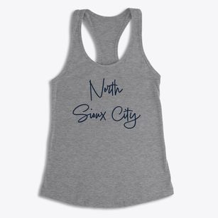 North Sioux City South Dakota Freestyle Women's Racerback Tank