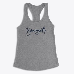 Yanceyville North Carolina Freestyle Women's Racerback Tank