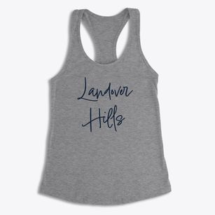Landover Hills Maryland Freestyle Women's Racerback Tank
