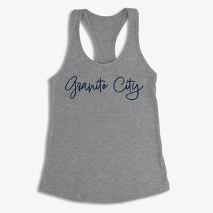 Granite City Illinois Freestyle Women's Racerback Tank