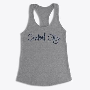 Central City Iowa Freestyle Women's Racerback Tank