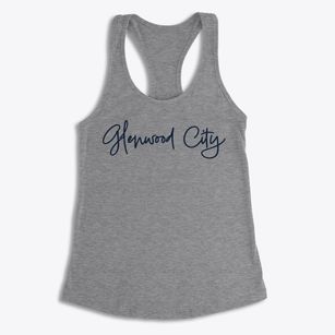 Glenwood City Wisconsin Freestyle Women's Racerback Tank