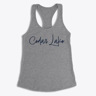 Cedar Lake Wisconsin Freestyle Women's Racerback Tank