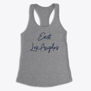 East Los Angeles California Freestyle Women's Racerback Tank