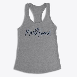 Marblehead Massachusetts Freestyle Women's Racerback Tank