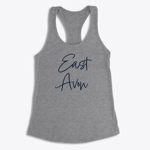 East Avon New York Freestyle Women's Racerback Tank