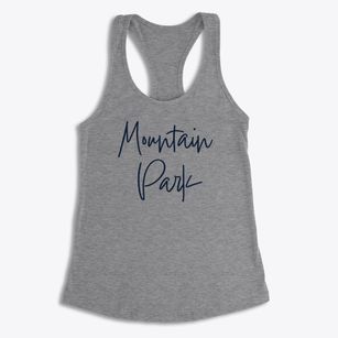 Mountain Park Oklahoma Freestyle Women's Racerback Tank