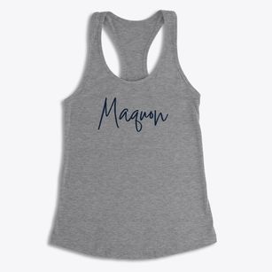 Maquon Illinois Freestyle Women's Racerback Tank