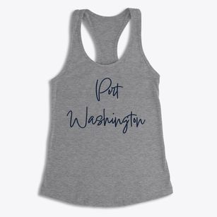 Port Washington New York Freestyle Women's Racerback Tank