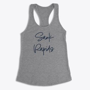 Sauk Rapids Minnesota Freestyle Women's Racerback Tank