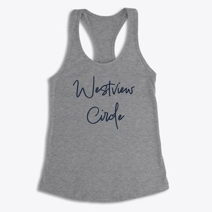 Westview Circle Wyoming Freestyle Women's Racerback Tank