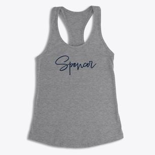 Spencer Iowa Freestyle Women's Racerback Tank