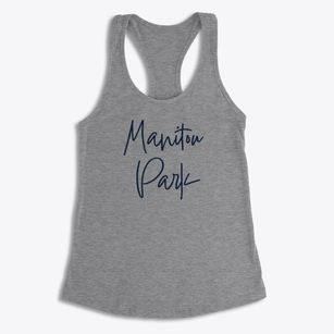 Manitou Park New Jersey Freestyle Women's Racerback Tank